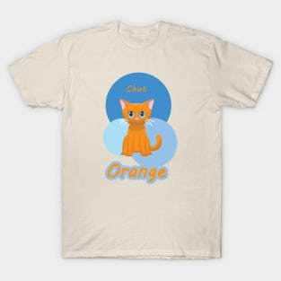 Colorful Chat Orange T-Shirt